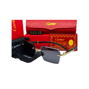 Luxury Rimless Sunglasses with Gradient Lenses – Cartier Style Buy 1 Get 1 Free