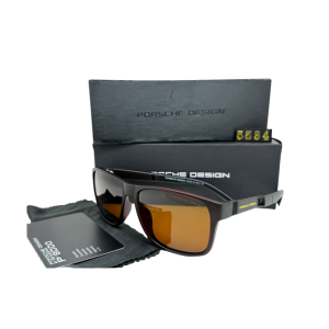 Porsche Design P’8000 Sunglasses - Matte Obsidian & Bronze